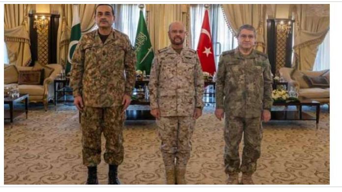 پاکستان، ترکیہ، سعودی عرب کا اجتماعی دفاع مزید مضبوط بنانے کا فیصلہ